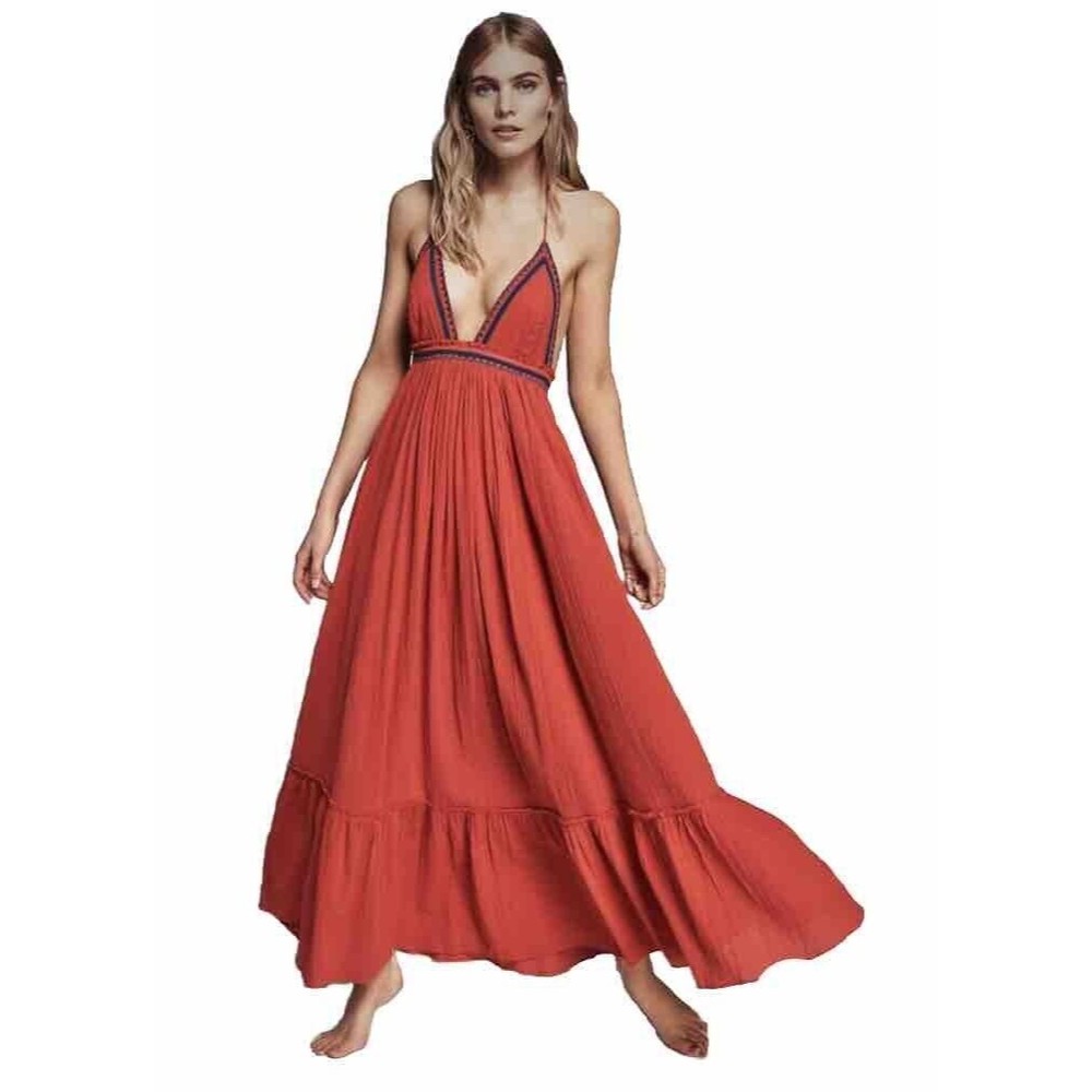Free People Love Shakin' Maxi Size Small